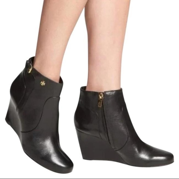 Tory Burch Suede Milan Wedges - Picture 10 of 10